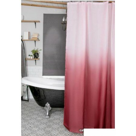 Шторка-занавеска для ванны Primanova Diamond DR-70005 полиэстер 180х200 см