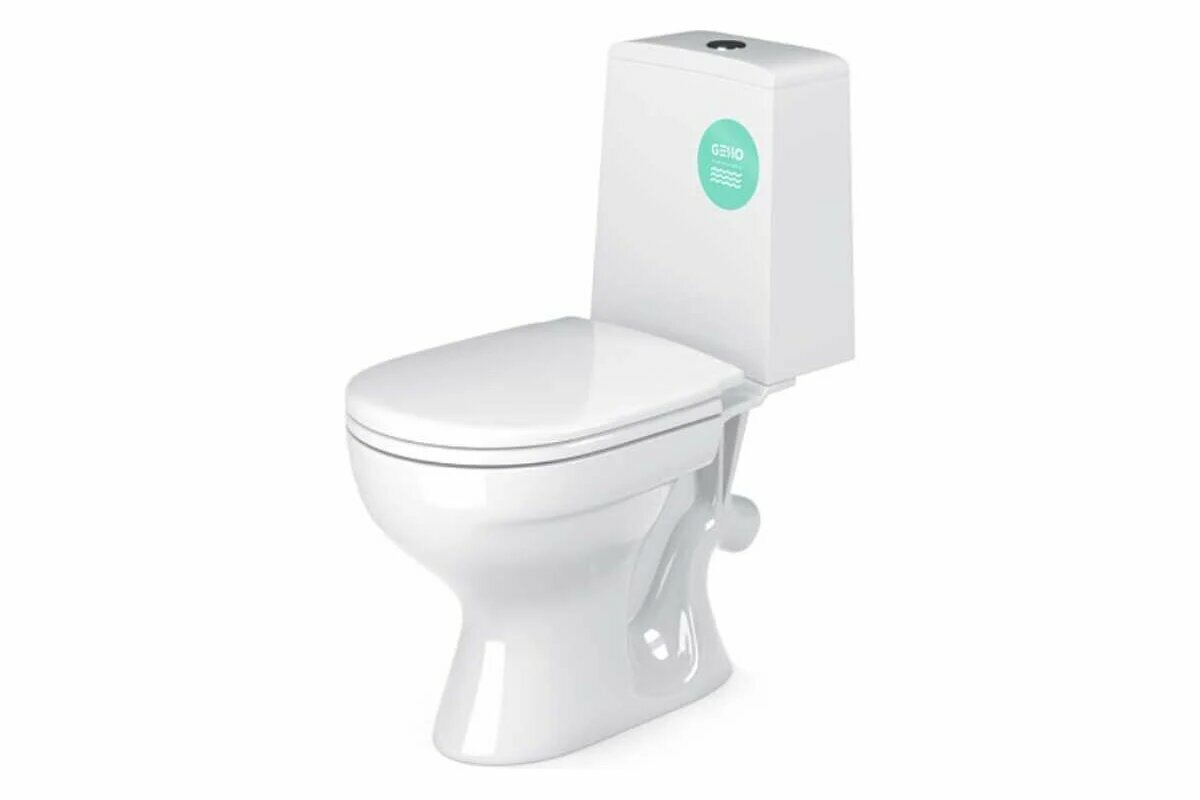 Унитаз Gesso W102 санфаянс микролифт антивсплеск антигрязевой белый