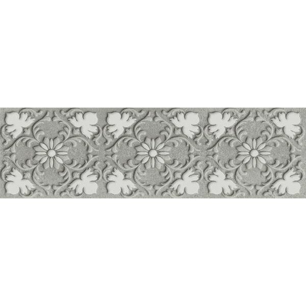 Декор керамический Kerama Marazzi VT/A243/9016 Шеннон 10 серый матовый 8.5x28.5x0.85 см (цена за 1 штуку)