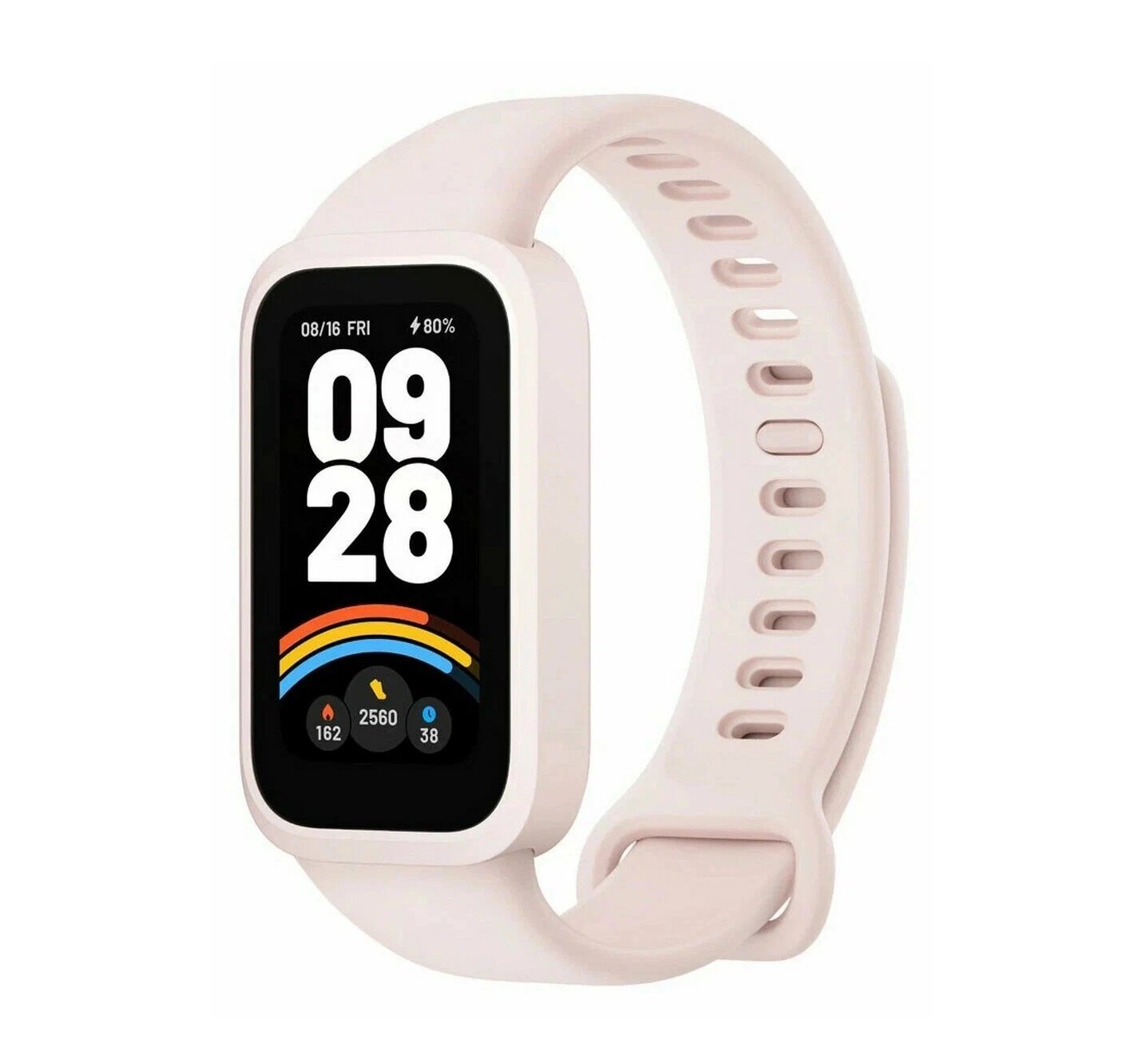 Фитнес-браслет "Xiaomi Smart Band 9", AMOLED, магнитный, розовый