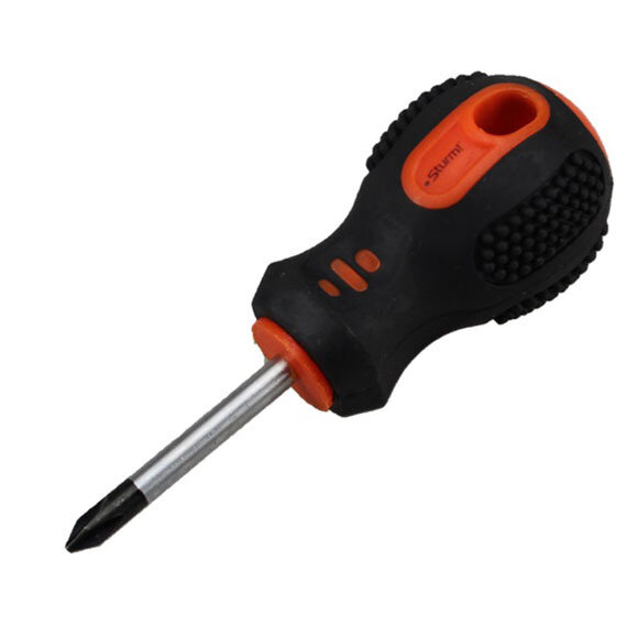 Отвертка крестовая STURM 1040-03-PH1-038 Длина - 38 мм Тип шлица - PH1