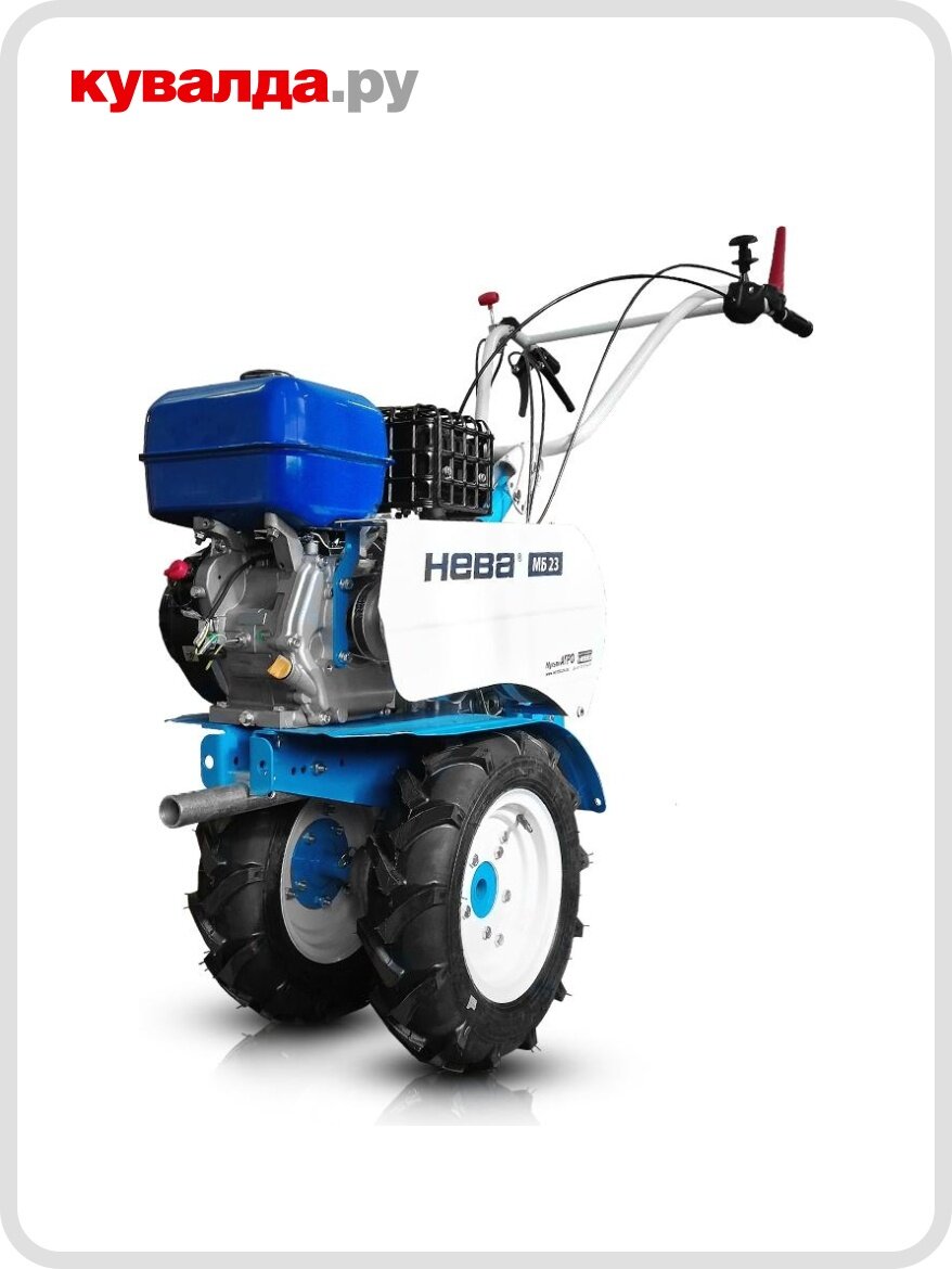 Мотоблок нева МБ23 мультиагро zs  GB270 