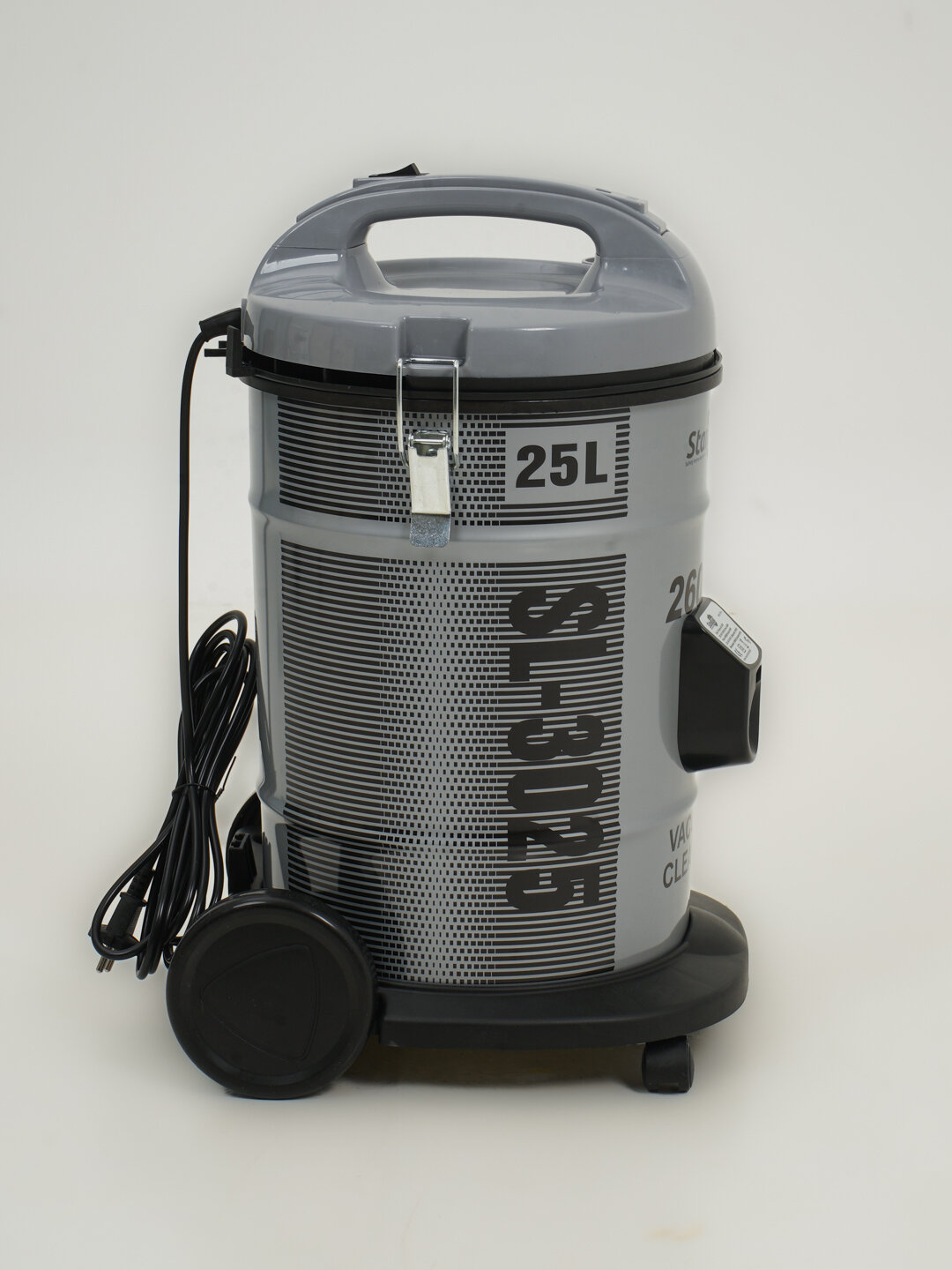Барабанный пылесос SL-3025 2600 Вт, гофрированный - Серый