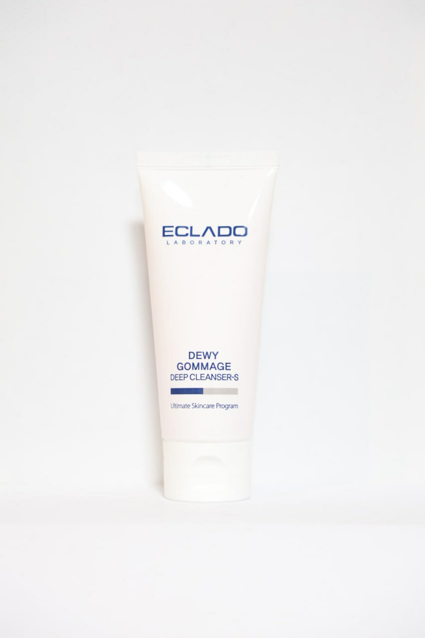 Гоммаж-пилинг для лица ECLADO Dewy Gommage Deep Cleanser-S, мягкое отшелушивание и глубокое очищение кожи