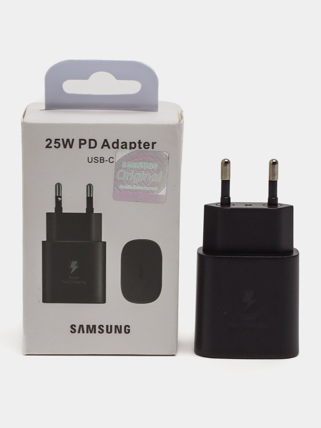 Зарядное устройство Samsung 25W, Type-C, 5A, PD Fast Charger, для Redmi, Samsung и Android