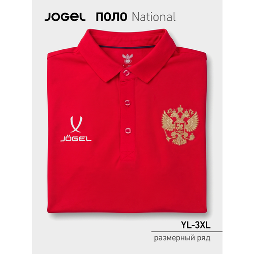 фото Футболка спортивная jogel, размер m, красный