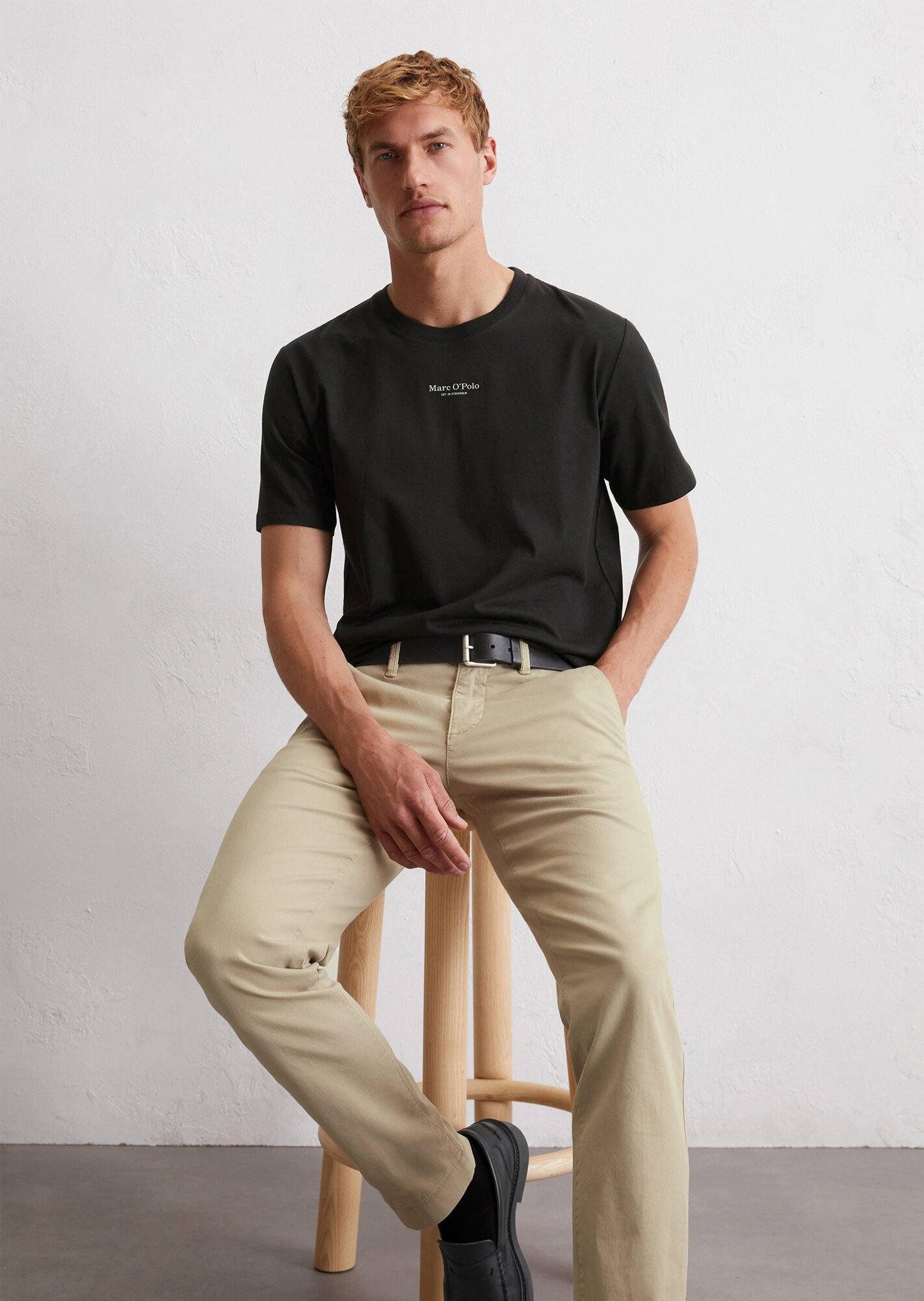 Футболка Marc O'Polo, размер XL, черный — фото 1