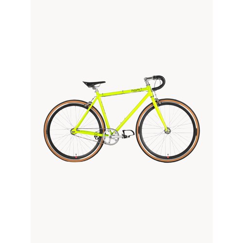 Велосипед фикс HORH RECORD 700С (2025) Green алюминиевый c ригид, колесо 28