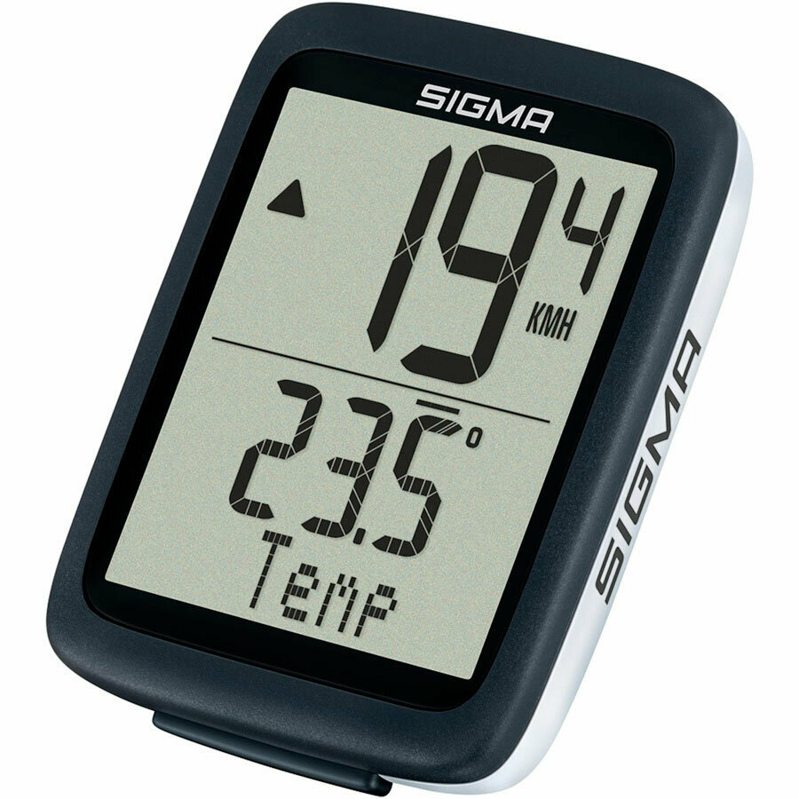Велокомпьютер SIGMA BC 10.0 WR, 10 функций, черный