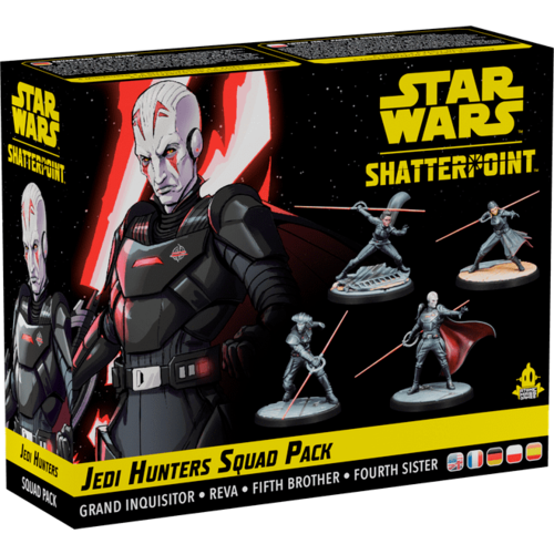 Миниатюры для настольной игры Star Wars: Shatterpoint - Jedi Hunters Squad Pack, на английском