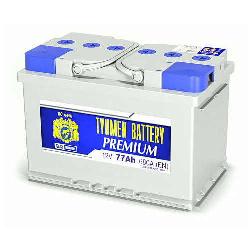 Аккумулятор автомобильный TYUMEN BATTERY PREMIUM 6СТ-77 обр. 278x175x190