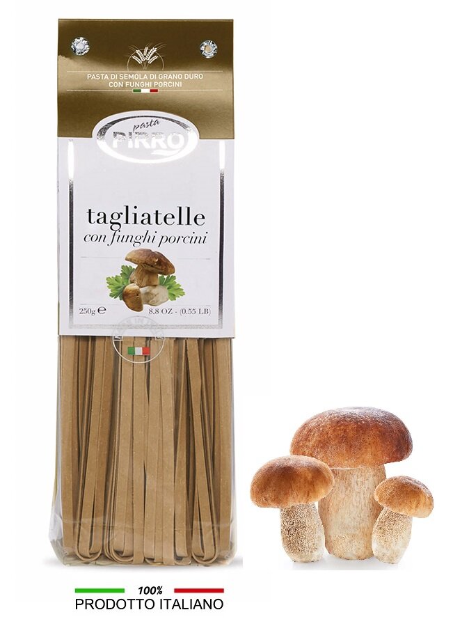 Тальятелле Pasta Pirro с белыми грибами, ручной работы Италия 250г - фотография № 5