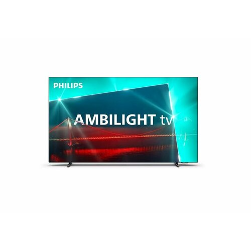 OLED Телевизор 4K LED Philips Ambilight3 на базе P5 AI Perfect Picture Engine 55OLED708/12 55 дюймов