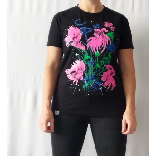 Футболка Мир футболок, размер 56, черный