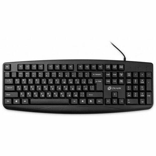 Клавиатура Оклик 105M черный USB 1678092 89800₽