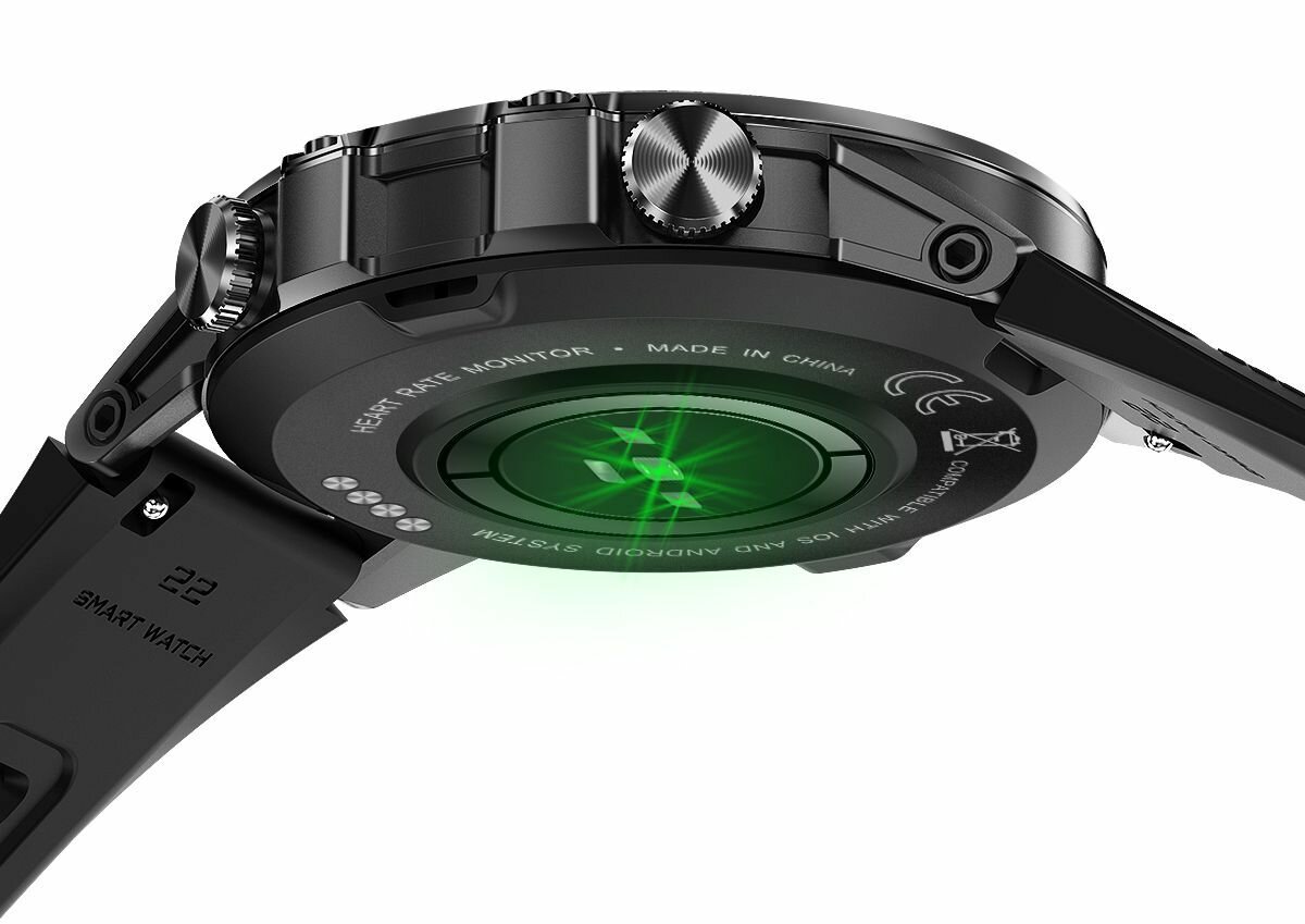 Смарт часы мужские ударопрочные спортивные Lemfo K52 / Bluetooth Smart Watch с пульсометром, шагомером, счетчиком калорий — фото 10
