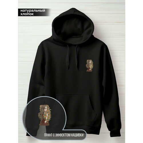 фото Худи hypnotica, размер xs, черный