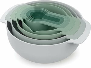 Набор мисок Joseph Joseph Editions Nest 9 Plus, Sage