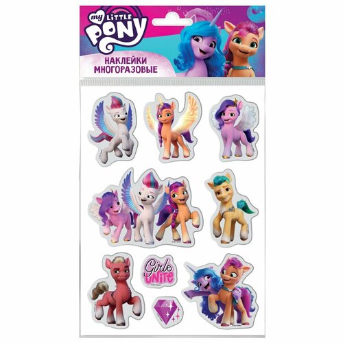 Наклейки ND Play гелевые, My Little Pony, дизайн 3 (297913) кубики для малышей my little pony