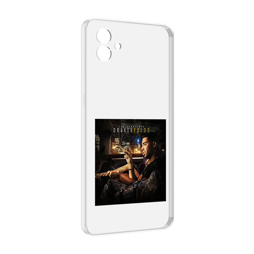 Чехол MyPads Drake - You Only Live Once 2 для Samsung Galaxy M04 задняя-панель-накладка-бампер