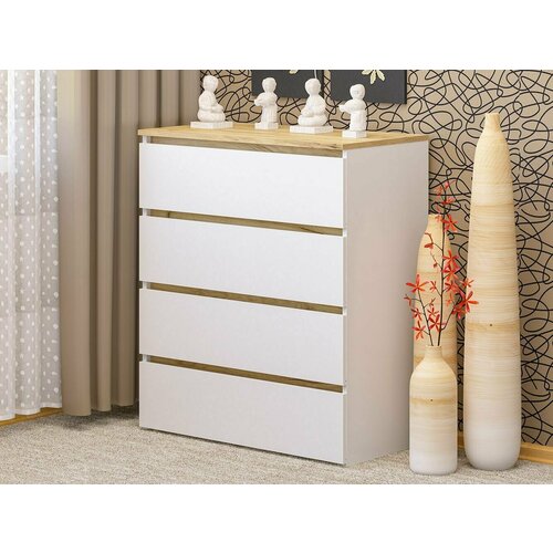 Комод СКМ 24 Белый-Крафт золотой 6401₽