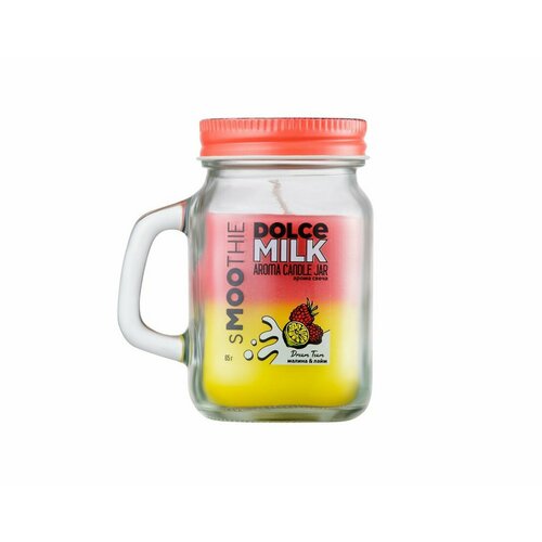DOLCE MILK Свеча смузи Дрим Тим малина и лайм 85 г 359₽