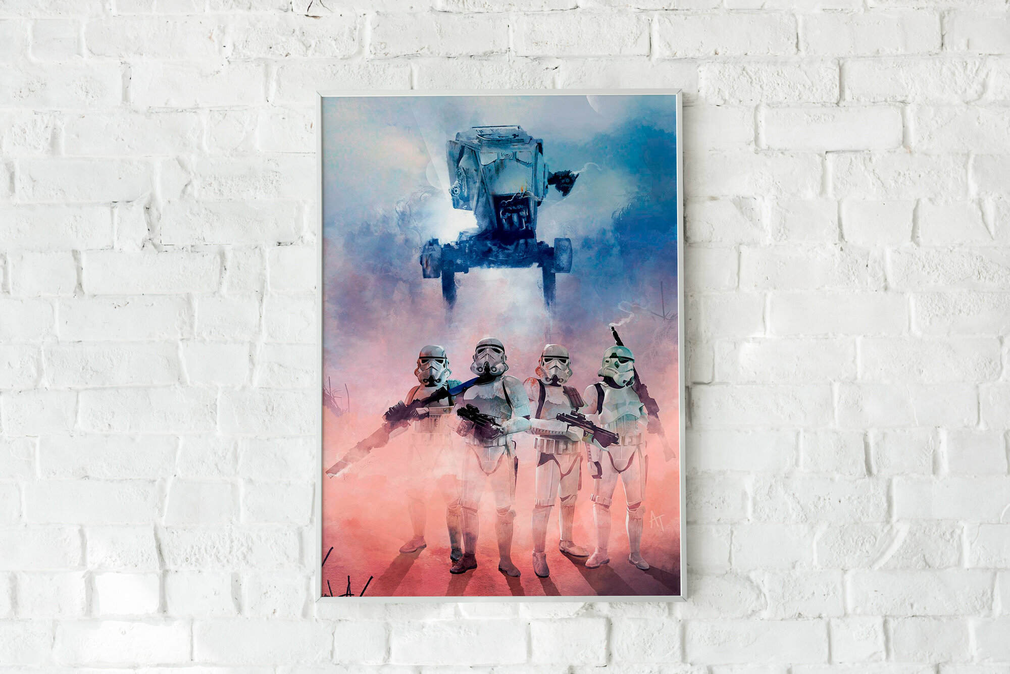 Плакат Звёздные войны/Штурмовики/Дарт Вейдер/ Плакат на стену 30х42 см / Постер формата А3