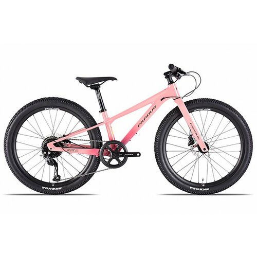 фото Велосипед pardus mini naik rs 24" disc altus (2023) розовый-красный
