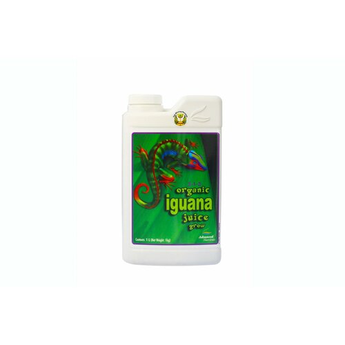 Удобрение Advanced Nutrients Organic Iguana Juice Grow 1 л. удобрение для метаболизма усилитель вкуса advanced nutrients tasty terpenes 1 л
