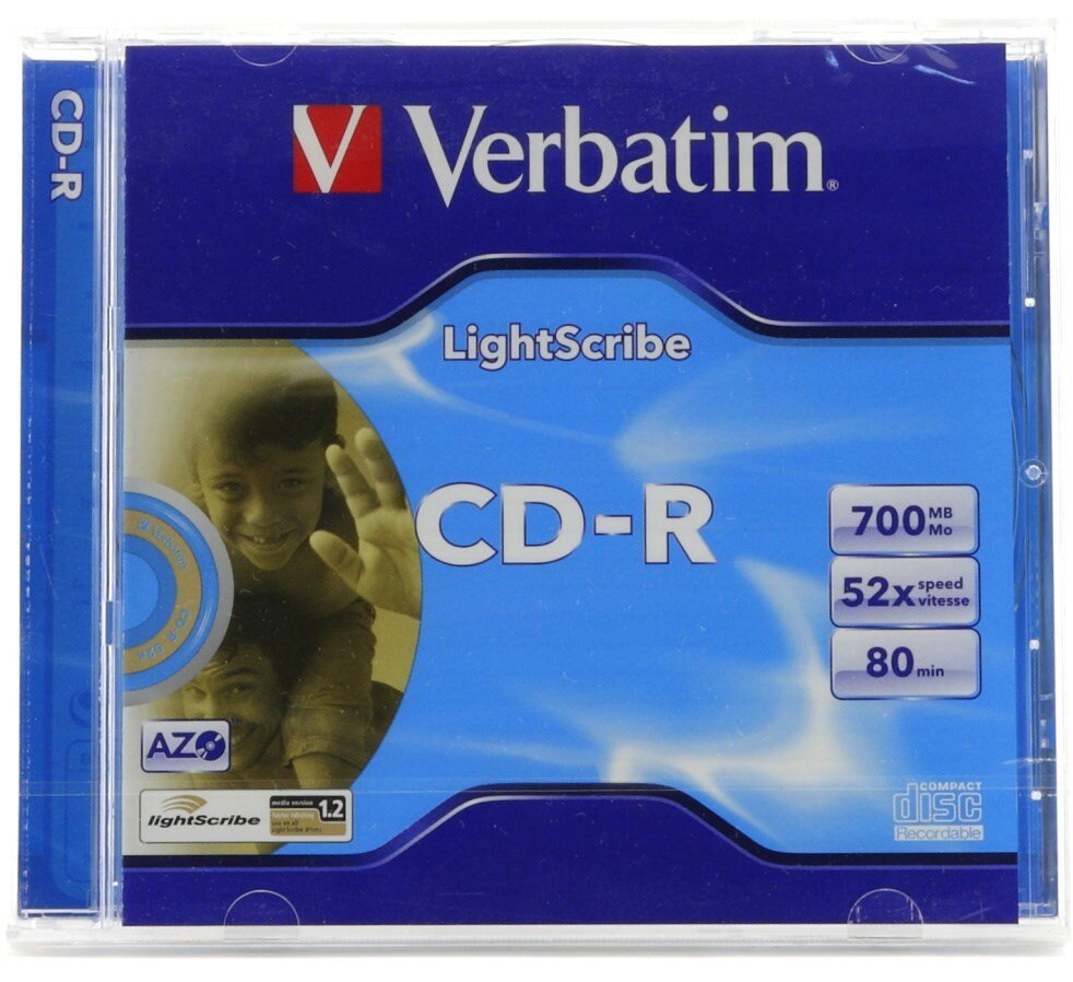 Диск CD-R Verbatim 43536