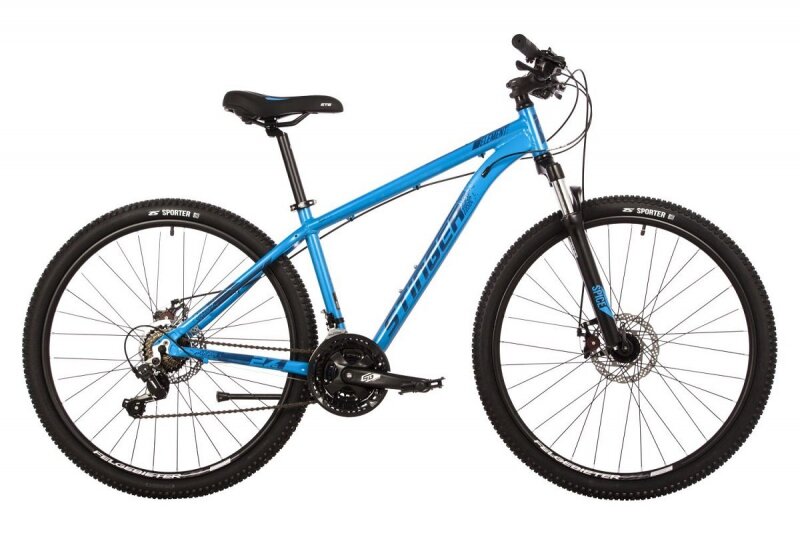 Велосипед 27.5 Stinger ELEMENT EVO (DISK) (ALU рама) синий (рама 18) BL3