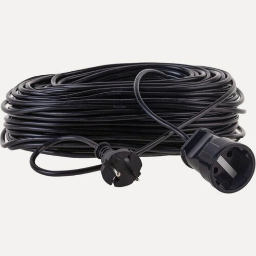 Изображение товара Удлинитель-шнур силовой Зубр ПВС 2x0.75 50м 2200Вт, ПВС 207-Ш, 55023-50