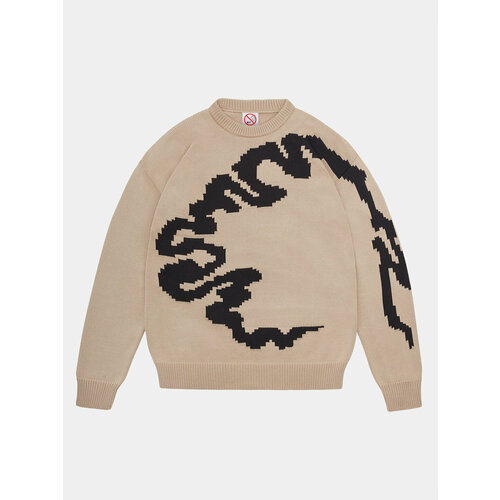 фото Свитер madfrenzy, размер s, бежевый