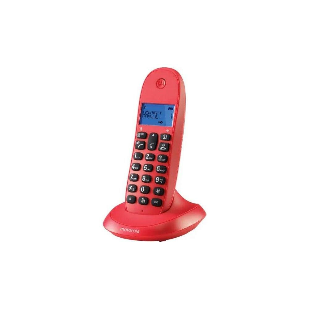 Dect телефон Motorola C1001LB+ красный