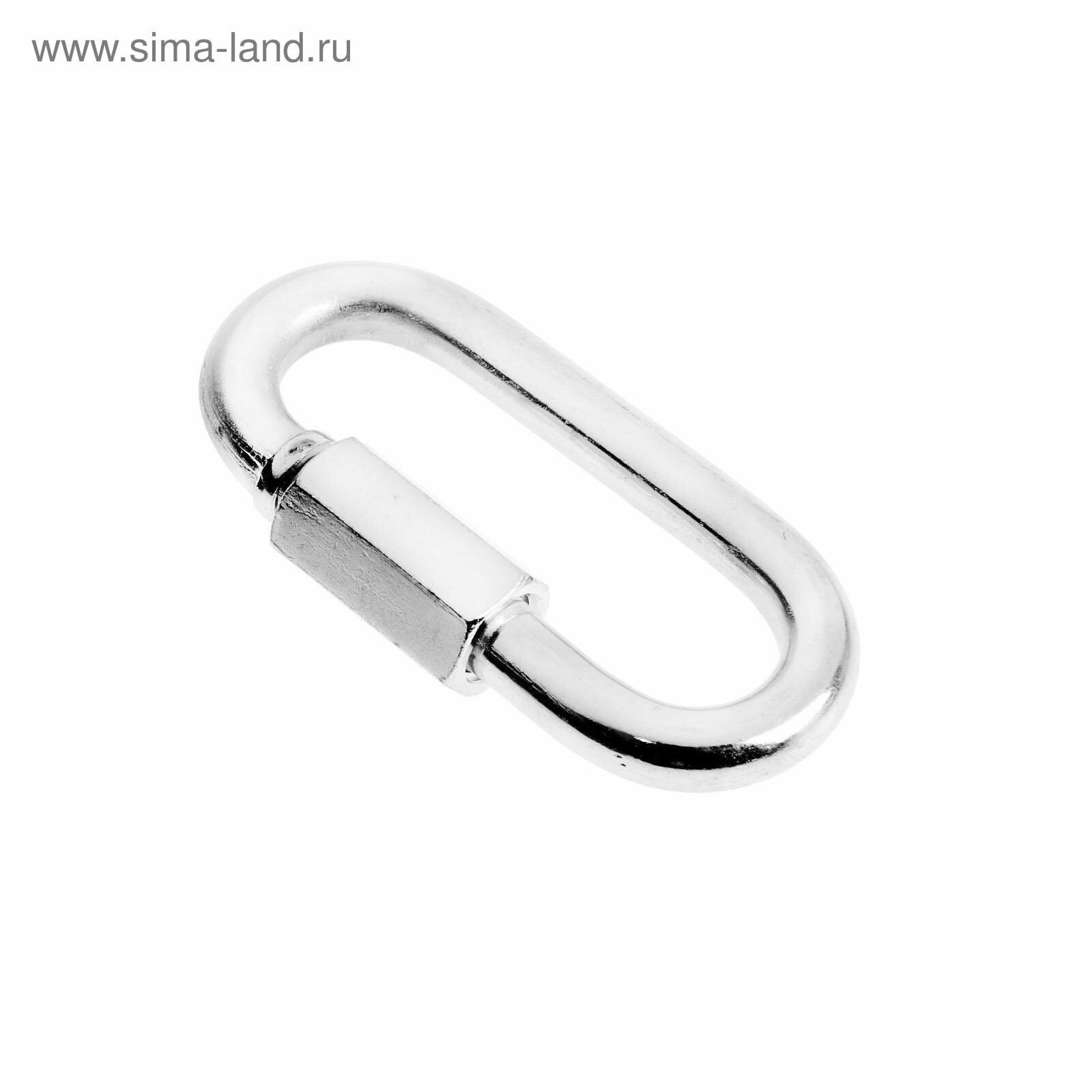 Карабин винтовой тундра krep М8 оцинкованный 1 шт.