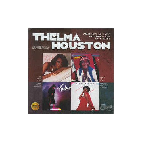 Компакт-Диски, SOULMUSIC RECORDS, THELMA HOUSTON - The Devil In Me / Ready To Roll / Ride To The Rainbow / Reachin' For All (2CD)