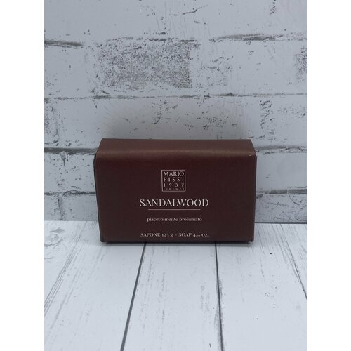 Mario Fissi 1937 Bar Soap Sandalwood Мыло натуральное Сандаловое дерево 125 гр