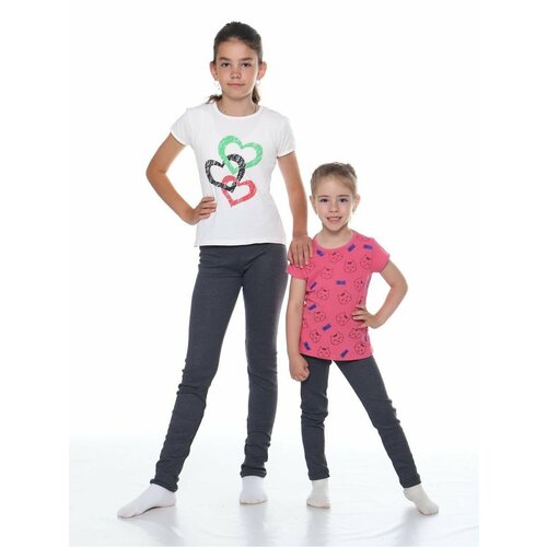 фото Брюки dariya & dionis, размер 140, черный