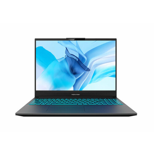 Ноутбук Maibenben X627, 16" (2560x1600) IPS 165Гц/Intel Core i7-12650H/16ГБ DDR4/512ГБ SSD/GeForce RTX 4060 8ГБ/Linux, серый (X627QSFNLGRE0)