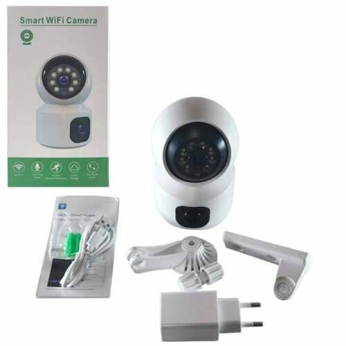 Беспроводная Камера SQ001-W Wi-Fi с двумя объективами датчик движения 300000₽