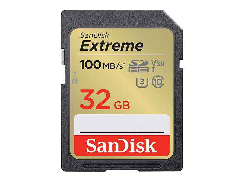 Карта памяти SanDisk Memory Card Extreme SDHC for DSLR, 32 Гб