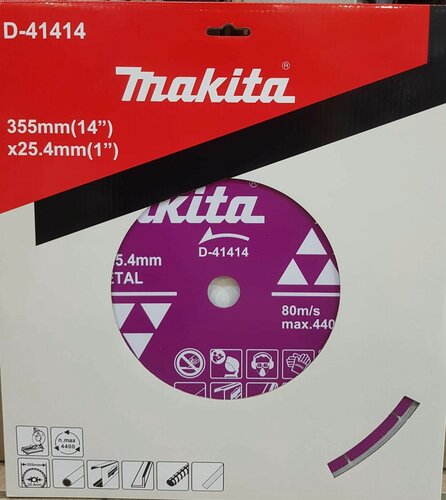 Изображение товара Алмазный диск по металлу для монтажных пил Makita (D-41414)