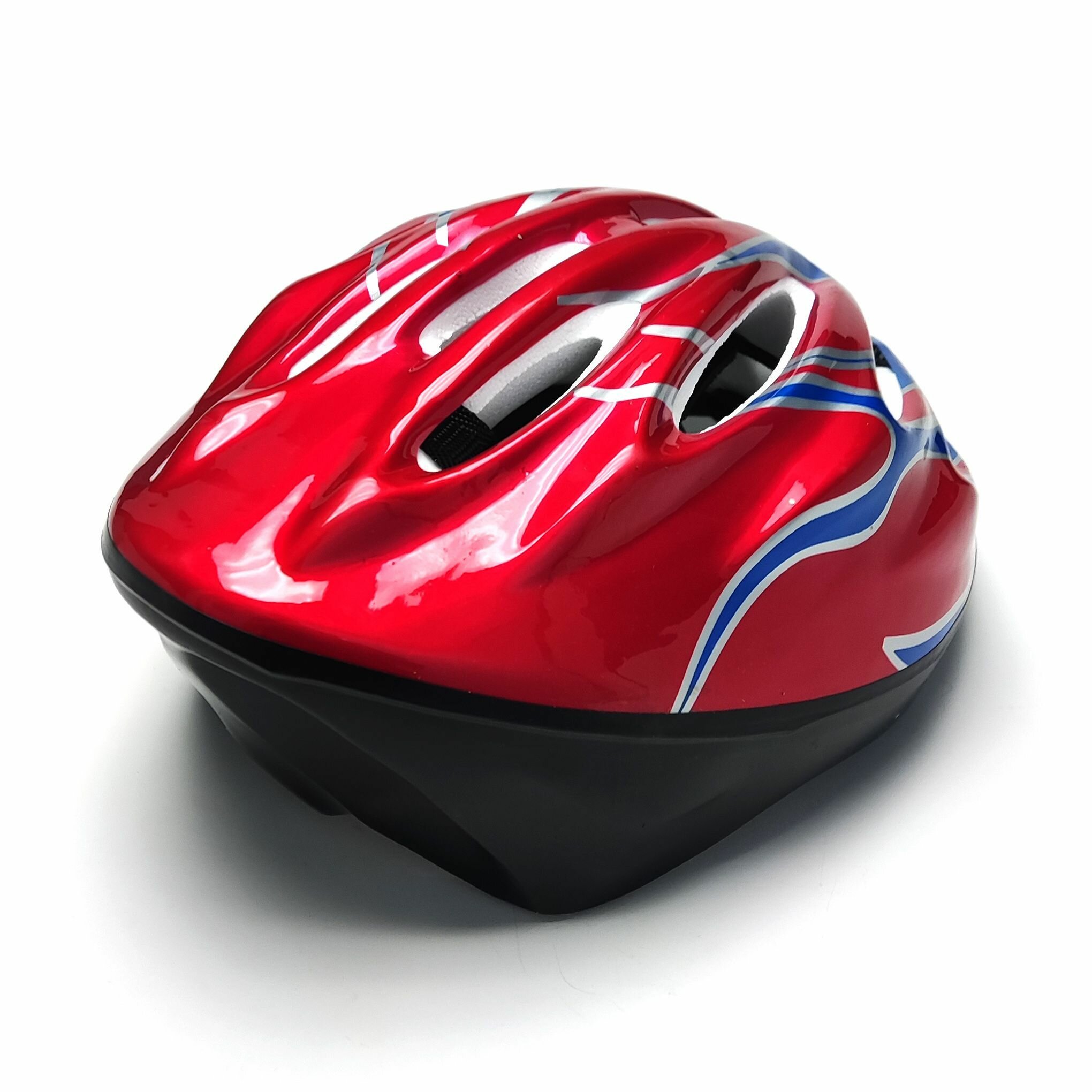 Шлем защитный Red-blue, красно-синий, размер 44-48