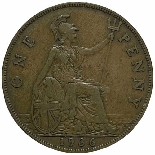 Великобритания 1 пенни 1936 г. (Лот №2) великобритания 1 пенни 1936 г лот 2