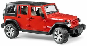 Внедорожник Bruder Jeep Wrangler Unlimited Rubicon 02-525 1:16, 32.9 см, красный