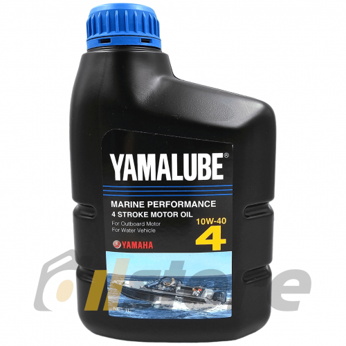Моторное масло Yamaha YAMALUBE 4 10W-40 Marine Performance Oil 1л 1617₽