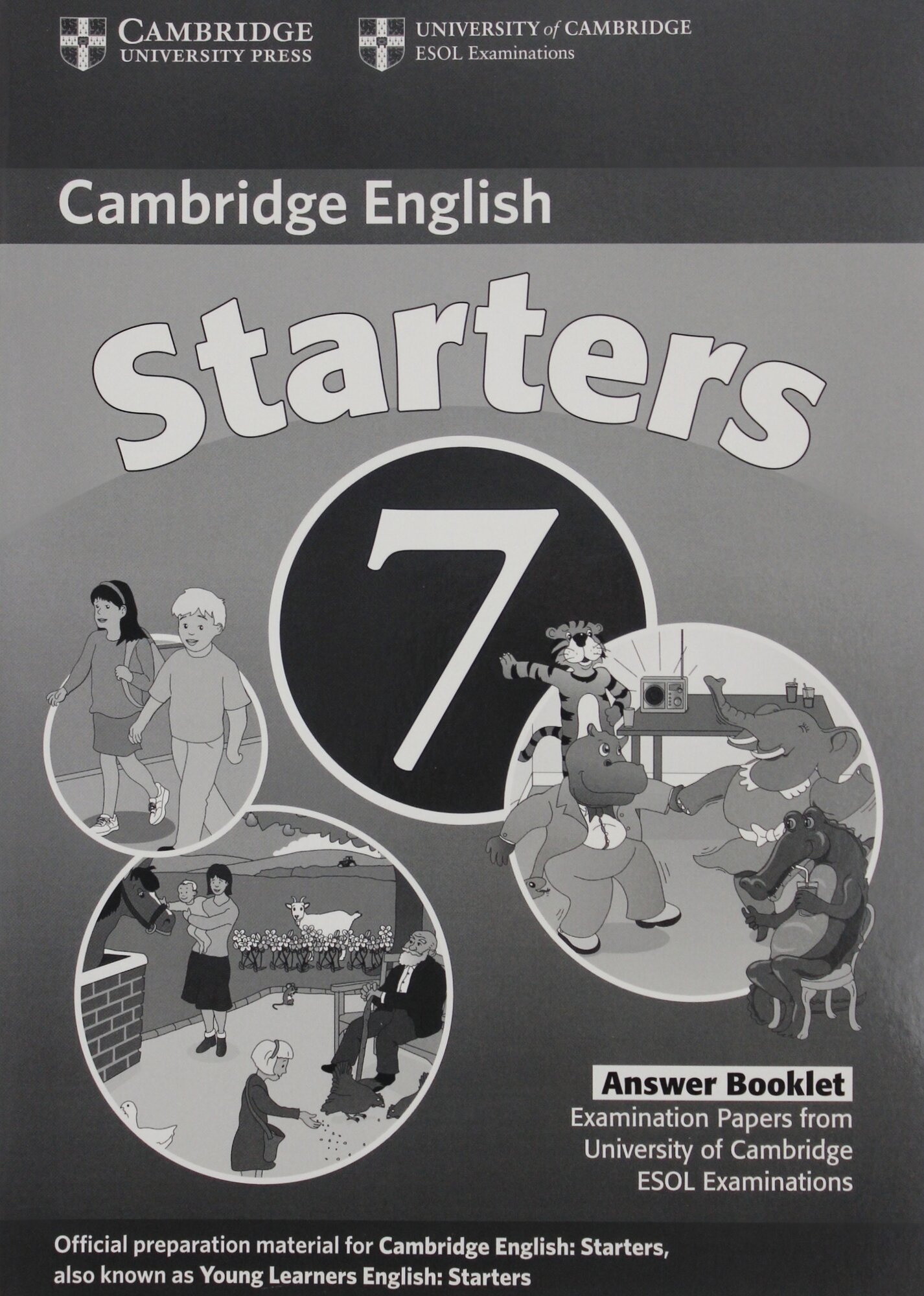 Cambridge English Young Learners Tests 7 Starters Answer Booklet