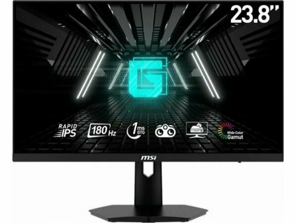 Монитор MSI 23.8 Optix G244F E2 черный IPS LED 16:9 HDMI матовая 300cd 178гр/178гр 1920x1080 180Hz DP FHD 4.2кг