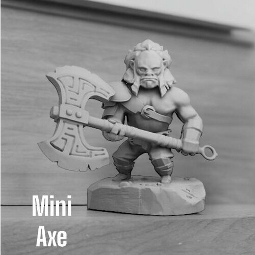 Модель Mini Axe, дота, мини акс