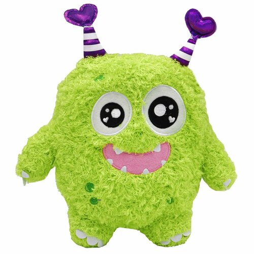 Игрушка мягкая Funky Toys Монстрики Зеленый FT5908-1 funky plush монстрики бирюзовый персонаж funky toys ft5908 9